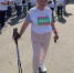 Нина Калина - участница Московского долголетия на фестивале по скандинавской ходьбе - Район Нагорный ЮАО Москвы