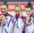 Российские гимнастки завоевали золото чемпионата мира в упражнениях с обручами и булавами - Вести.Ru