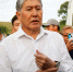 FILE PHOTO: Kyrgyz former President Almazbek Atambayev and supporters attend a meeting with journalists in the village of Koy-Tash near Bishkek - ИА Общественная служба новостей