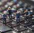Computer Crime Concept. Macro photo - ИА Общественная служба новостей