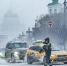 Heavy snowfall in Moscow - Мой район