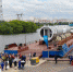 Доставка водным путем крупногабаритного оборудования. Фото: пресс-служба МНПЗ - Район Капотня ЮВАО Москвы