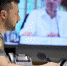 Ukraine's President Zelenskiy attends a working session of G7 leaders via video link in Kyiv - ИА Общественная служба новостей