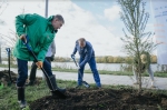 Московский НПЗ продолжил программу озеленения