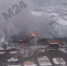 Пожар в ТЦ "Мега Химки" сняли с коптера - M24.Ru