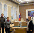 Прием представителей Совета ветеранов прошел в управе района. Фото: Telegram-канал Дмитрия Башарова - Мещанский район