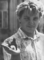 На раскопках в Коломне, 1992 год