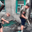 Команда Молодёжного крыла Народного фронта помогла жителям Донецка ликвидировать последствия пожара - ОНФ в Москве