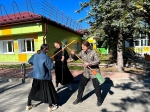 Волонтеры Добровольческого корпуса провели субботник в интернате для слепоглухих детей