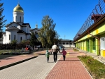 Волонтеры Добровольческого корпуса провели субботник в интернате для слепоглухих детей