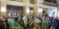 Председатель Синодального отдела по монастырям и монашеству совершил Литургию в Троице-Одигитриевском ставропигиальном монастыре Зосимова пустынь в день памяти ее основателя - Московский Патриархат РПЦ