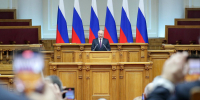 Президент РФ Владимир Путин - Государственная Дума