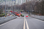 В районе станции Бескудниково через пути МЦД-1 открыли путепровод