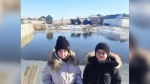 Первоклассница в Дагестане спасла провалившегося под лед мальчика