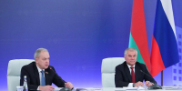 Председатель Государственной Думы Вячеслав Володин и Председатель Палаты представителей Национального собрания Республики Беларусь Игорь Сергеенко - Государственная Дума