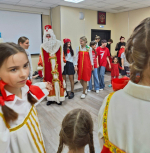 Медколледж № 5 поздравил пациентов больницы с Новым годом