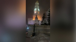 Пожар произошел в колокольне в Троице-Сергиевой лавре