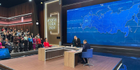 В Москве началась прямая линия с Владимиром Путиным - Говорит Москва
