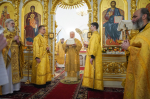 Предстоятель Русской Церкви освятил храм равноапостольных Константина и Елены в Митино