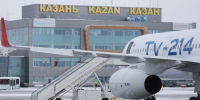 Временные ограничения введены на работу аэропорта в Казани - M24.Ru