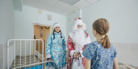 В Российской детской клинической больнице прошли новогодние представления для маленьких пациентов - Обручевский меридиан