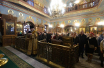 Неделя праотец. Именины настоятеля.