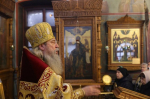 Неделя праотец. Именины настоятеля.