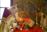 Неделя праотец. Именины настоятеля.