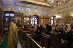Неделя праотец. Именины настоятеля.