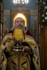 Неделя праотец. Именины настоятеля.