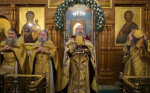Неделя праотец. Именины настоятеля.