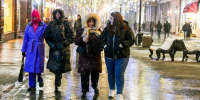 Мокрый снег и ледяной дождь сохранятся в Москве до конца суток - M24.Ru