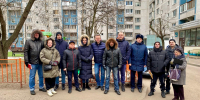 25 января глава управы района Братеево провел обход территории домов - Район Братеево