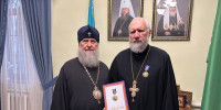 Начальник отдела докторантуры ОЦАД протоиерей Алексий Марченко награжден орденом Казахстанского Митрополичьего Округа - Общецерковная аспирантура