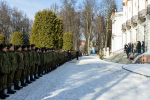 Университет поздравил защитников Отечества на празднике в Историческом парке