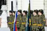 Университет поздравил защитников Отечества на празднике в Историческом парке