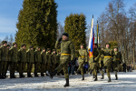 Университет поздравил защитников Отечества на празднике в Историческом парке