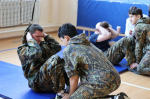 В Щербинке провели военно-спортивную игру «Честь имею!»