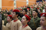 В Щербинке провели военно-спортивную игру «Честь имею!»