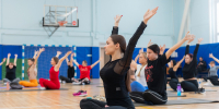 В МГПУ прошел масштабный мастер-класс по йоге от Organic People School - МГПУ