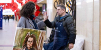 Проект «Искусство в метро» подарил пассажирам праздничное настроение в преддверии 8 Марта - Информационный Центр