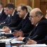 Председатель Правительства РФ Михаил Мишустин (в центре) - Государственная Дума