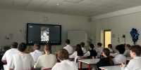 Боец СВО провел для школьников из района Новокосино «Урок мужества» в формате видеоконференции с передовой - Единая Россия