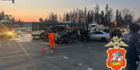 Два человека пострадали в ДТП с автобусом на ЦКАД в Подмосковье - M24.Ru