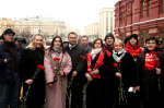 Цветы советским покорителям космоса