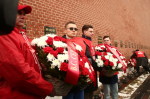 Цветы советским покорителям космоса
