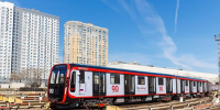 Два тематических поезда запустили в честь юбилея Московского метрополитена - M24.Ru