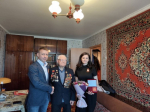 Ветерану войны Николаю Теплотанских присвоили звание «Почётный житель муниципального округа Тёплый Стан»