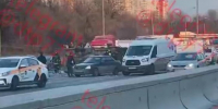 Несколько автомобилей столкнулись на внутренней стороне 37-го километра МКАД - M24.Ru