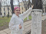 Более полусотни активистов «Единой России» ЮВАО приняли участие в субботнике на территории военного госпиталя им. Н.Н. Бурденко